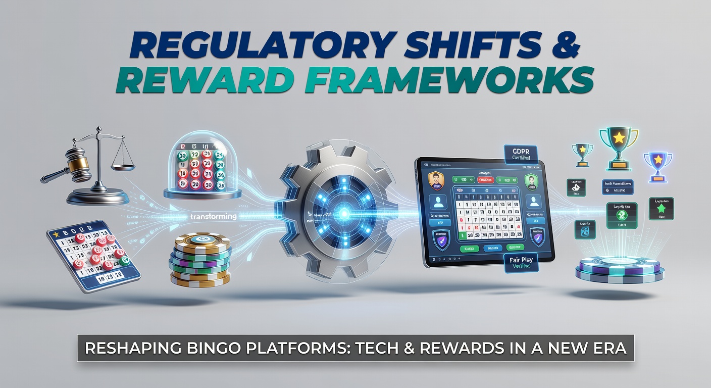 Bingo platform interface showing updated reward structures and compliance features